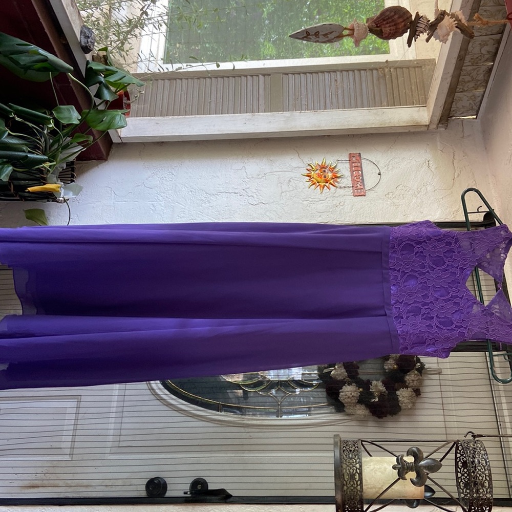 Purple girls dress NWT